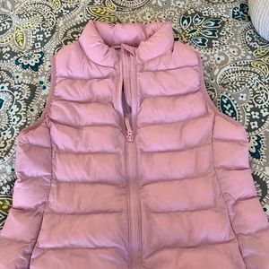 Girls Uniqlo Pink Vest